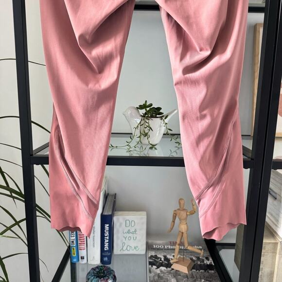 Lululemon Wunder Under High-Rise Crop 23" Scallop Full-On Luxtreme Spiced Chai 8 - Picture 4 of 9